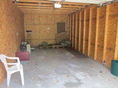 Interior of Garage