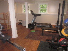 Lower Level Workout Area
