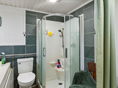 Bath in Laundry Room
